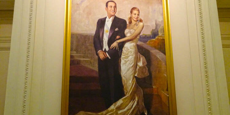 Retiran el histórico cuadro de Perón y Evita de la Casa Rosada y evalúan reemplazo con imagen de Messi
