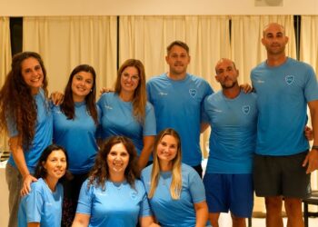 Union de totoras presentó al equipo de trabajo de actividades acuaticas