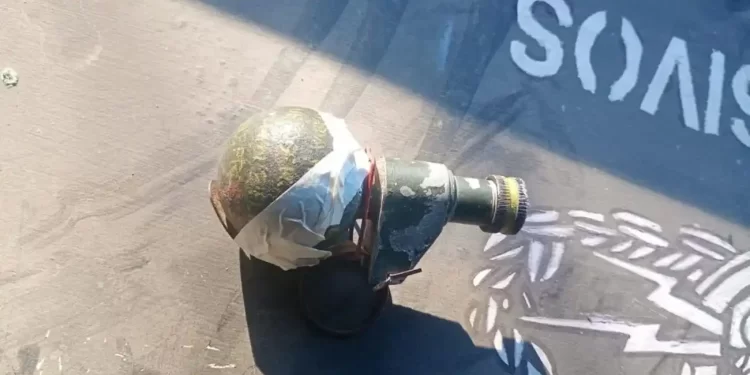 Hallan una granada militar entre expedientes archivados en la Fiscalía de San Jorge