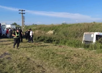 Despiste de micro en Santa Fe deja diez heridos