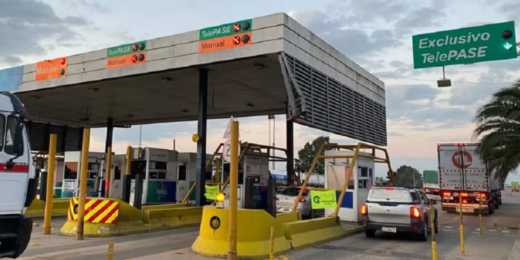 Instalan un sistema de pesaje dinámico para camiones en la autopista Rosario–Santa Fe