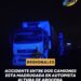 Accidente entre dos camiones en la autopista Santa Fe–Rosario a la altura de Arocena
