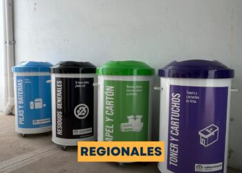 Cañada Rosquín puso en marcha su nuevo ecopunto comunal