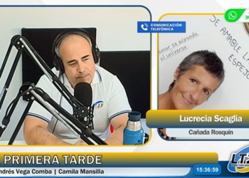 Lucrecia Scaglia, la vecina que decidió actuar ante el abandono de la Ruta 34