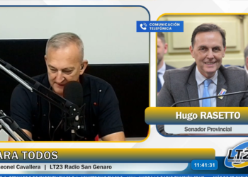 Entrevista al senador del departamento Iriondo, Hugo Rasetto