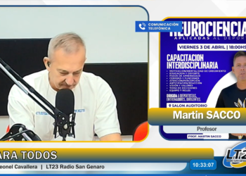 Martín Sacco presenta neurociencia aplicada al deporte en el Club Sportivo Rivadavia