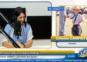 Ceferino Capiottio: el “Goliat de la jineteada” que sueña en grande