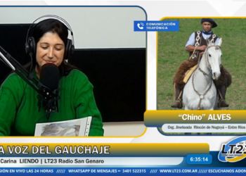 Rincón de Nogoyá se prepara para una gran fiesta de jineteada