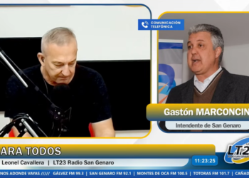 San Genaro: Gastón Marconcini destacó la jornada de salud, capacitaciones y obras en marcha.