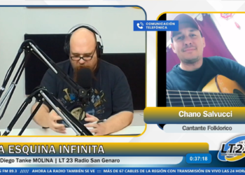 Chano Salvucci: “mis canciones tienen un plus porque digo lo que siento”