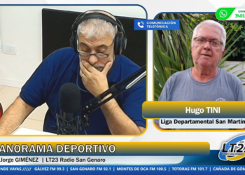 Hugo Tini analizó la fecha de la Liga San Martín en Panorama Deportivo