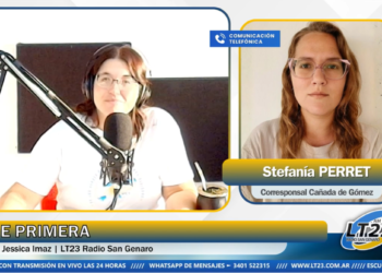 Stefi Perret informó desde Cañada de Gómez sobre actividades y agenda del fin de semana