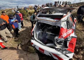Tragedia en el Rally Sudamericano: un espectador murió tras un despiste en Córdoba