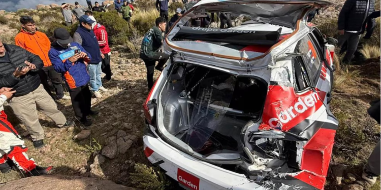 Tragedia en el Rally Sudamericano: un espectador murió tras un despiste en Córdoba