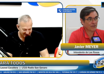 Javier Meyer anunció inversiones, obras y nuevas medidas en la ciudad de Las Rosas