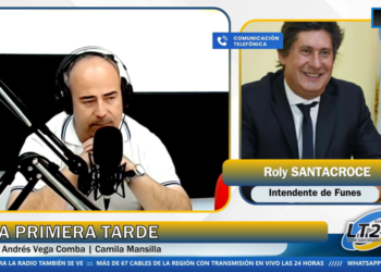 Funes: Santacroce analizó la crisis y convocó a una charla económica