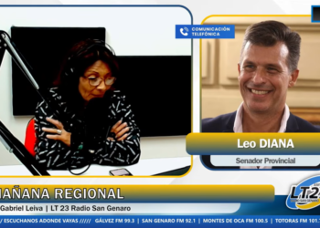 Leo Diana repasó su agenda de gestión en San Jerónimo y destacó obras, educación y desarrollo regional