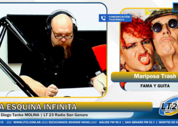 Mariposa Trash pasó por LT23 y anunció el final de Fama y Guita