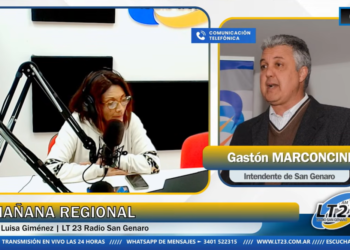 Gastón Marconcini repasó gestión, obras y programas en San Genaro