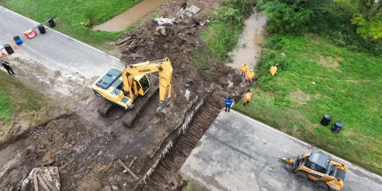 Ruta 34: Santa Fe intervino y se restableció el tránsito en Lehmann