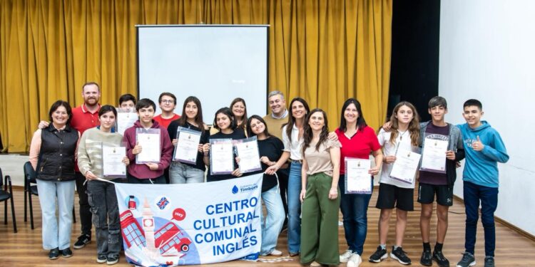 Timbúes: 17 estudiantes obtuvieron diplomas internacionales de inglés