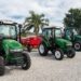 Timbúes incorporó tres nuevos tractores 0 km para fortalecer el parque automotor comunal