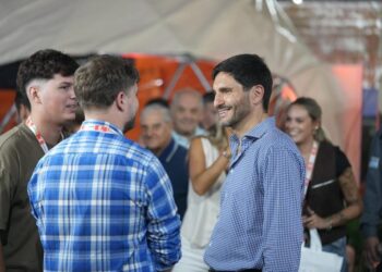 Maximiliano Pullaro destacó el perfil emprendedor de Santa Fe en Expocon 2026