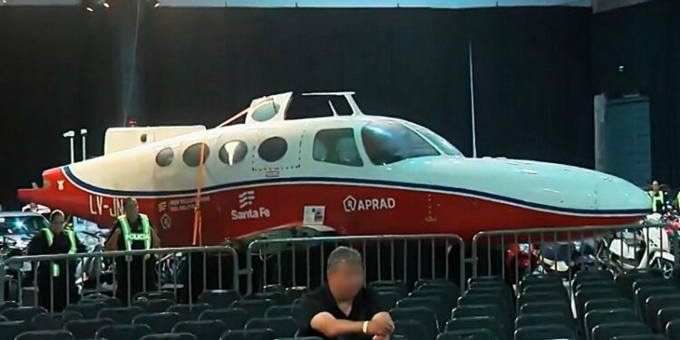 Se vendió el avión incautado y la subasta del delito recaudó cifras millonarias