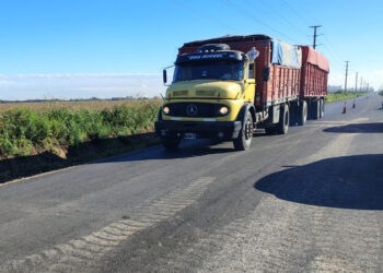 Puerto General San Martín inauguró una obra clave para el tránsito pesado