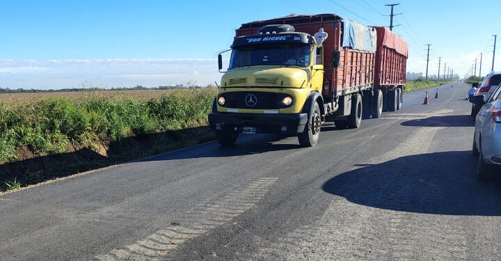 Puerto General San Martín inauguró una obra clave para el tránsito pesado