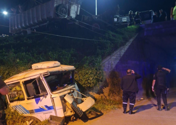 Choque entre camiones en San Lorenzo: un conductor resultó herido