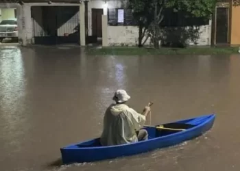 Temporal en el norte de Santa Fe: más de 250mm, evacuados y anegamientos