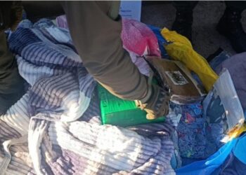 Gendarmería secuestró más de 67 kilos de droga en un colectivo en Ceres