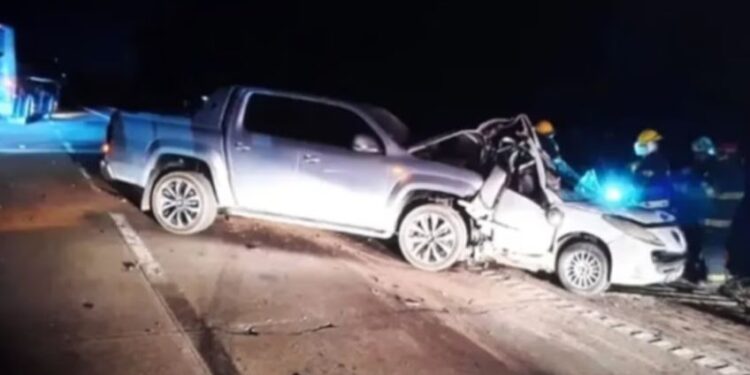 Trágico accidente en San Vicente: murió una familia, entre ellos dos menores, sobre la Ruta 6