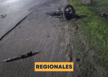 Tragedia en San Fabián: un motociclista murió en un choque en Ruta 11