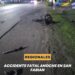 Tragedia en San Fabián: un motociclista murió en un choque en Ruta 11