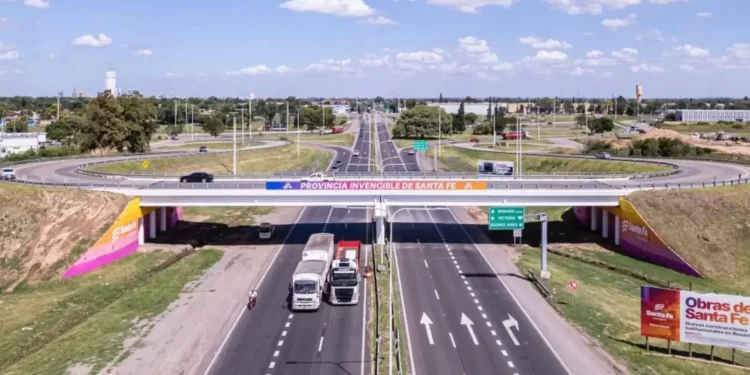 Cortes y desvíos en la autopista Rosario–Santa Fe este sábado