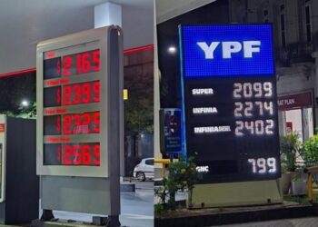 YPF aumentó 1% los combustibles y extendió el sistema de “buffer” por 45 días