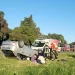 Vuelco en ruta 1V09: un herido tras un choque entre dos vehículos