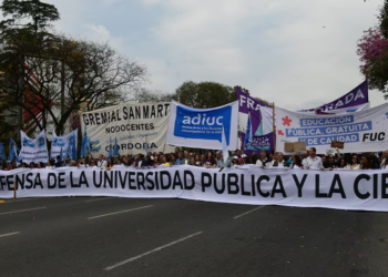 Con un acto central en Plaza de Mayo, hoy se realiza la Marcha Federal Universitaria
