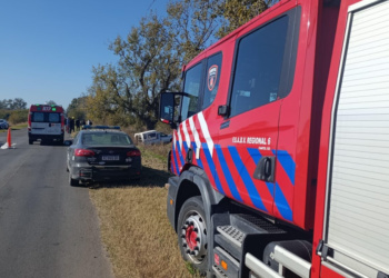 Trágico siniestro vial en Ruta 9 en Cañada de Gómez