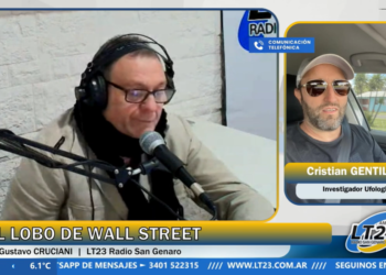 Charlamos con el investigador ufológico Cristian Gentiletti en “El Lobo de Wall Street”