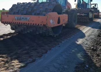 Avanza la repavimentación integral de la Ruta 41s en el departamento San Jerónimo