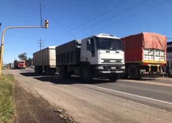 Colapso en la Ruta Nacional 33: preocupación por el aumento del tránsito pesado en plena cosecha gruesa
