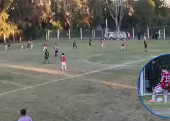 Violento episodio en la Liga Sanlorencina: un debutante terminó hospitalizado tras una agresión