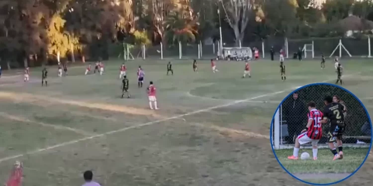 Violento episodio en la Liga Sanlorencina: un debutante terminó hospitalizado tras una agresión