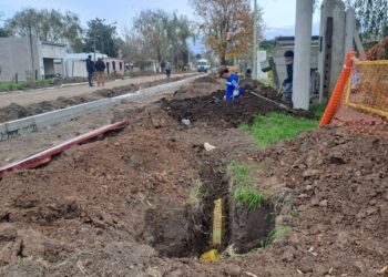 El Trébol avanza con la ampliación de la red de gas natural