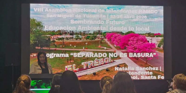 El Trébol dijo presente en cumbre nacional sobre cambio climático