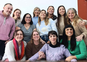 Trabajo social en red: profesionales de tres departamentos realizaron un encuentro histórico en San Jorge