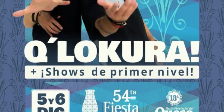 Q’Lokura llega a Totoras para la Fiesta Nacional de la Leche